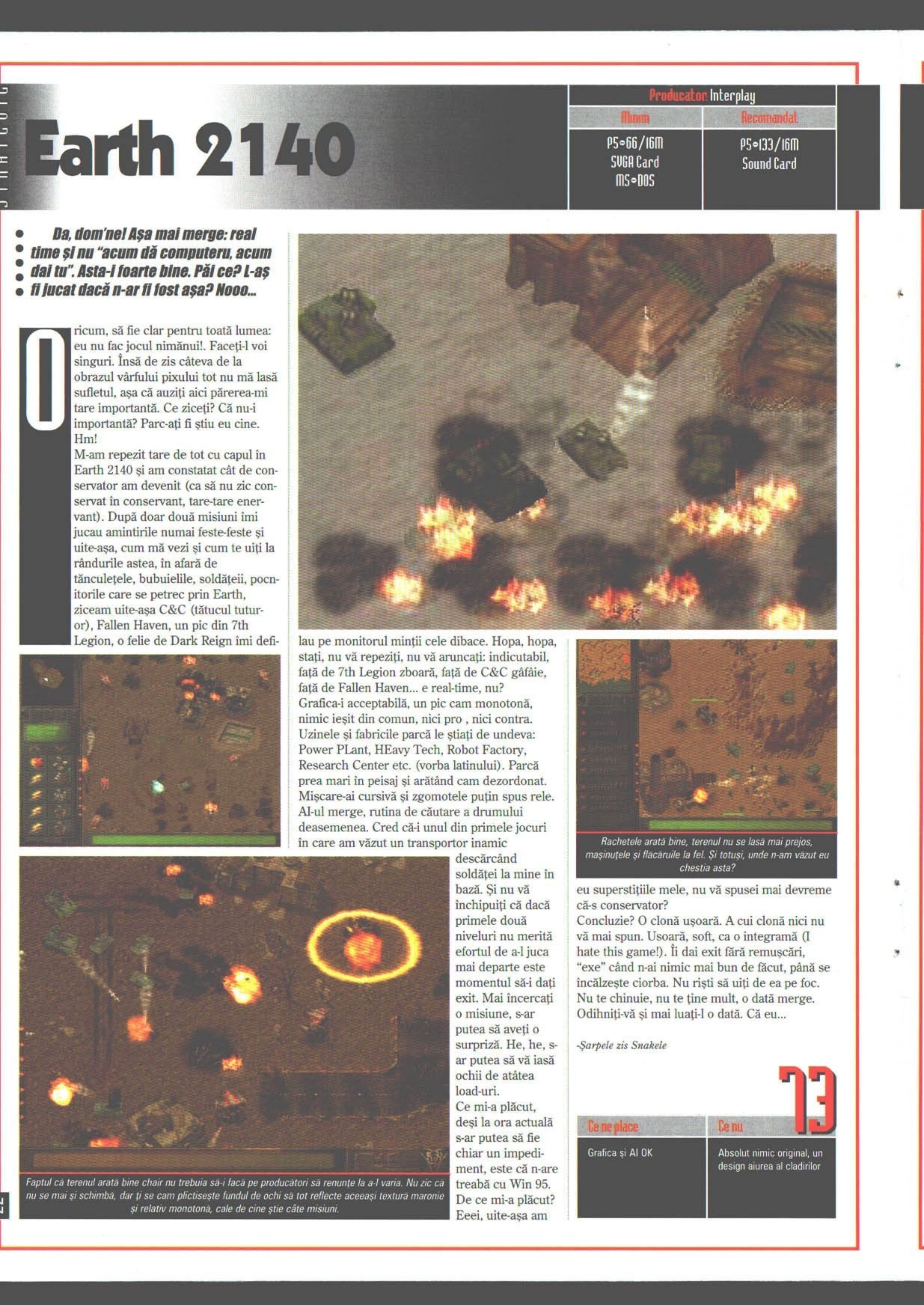 Numărul 10, pagina 24 — Earth 2140