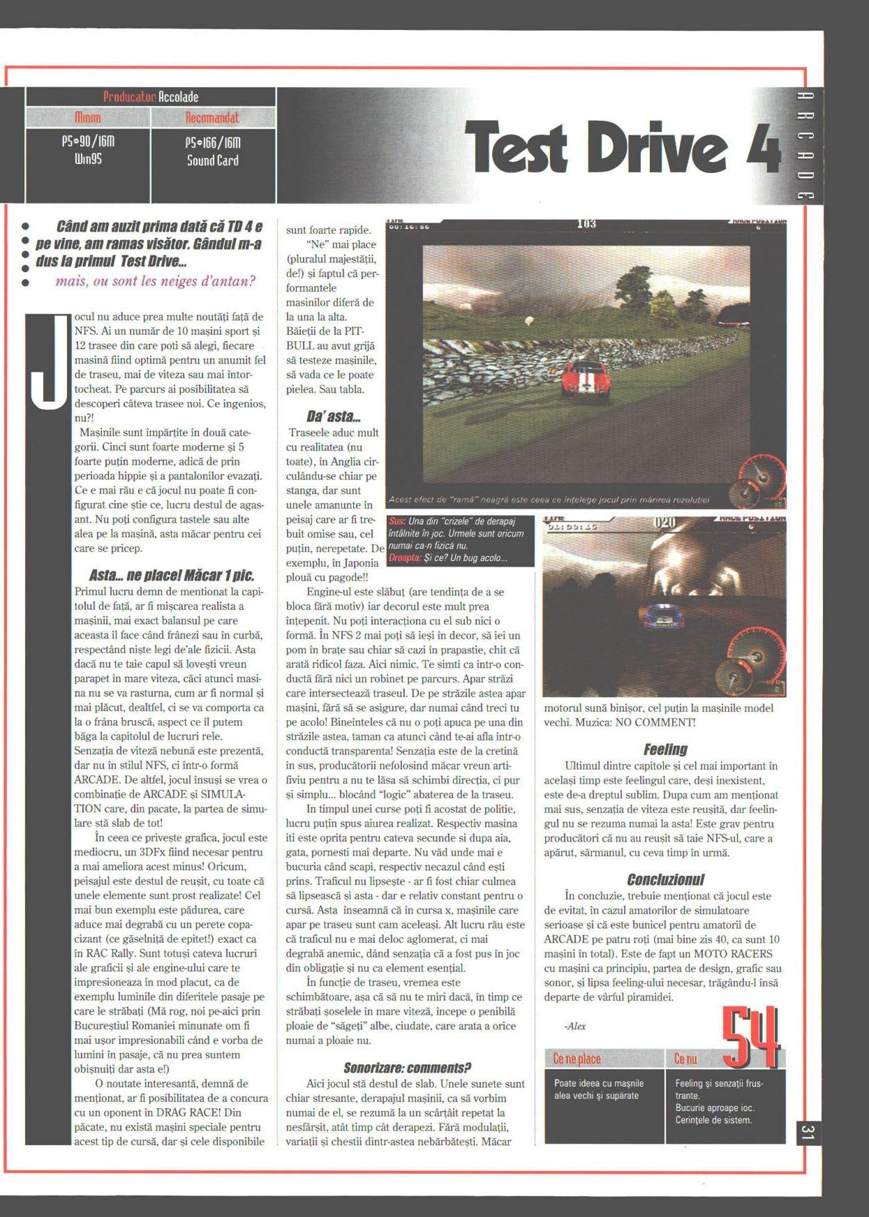 Numărul 10, pagina 33 — Test Drive 4