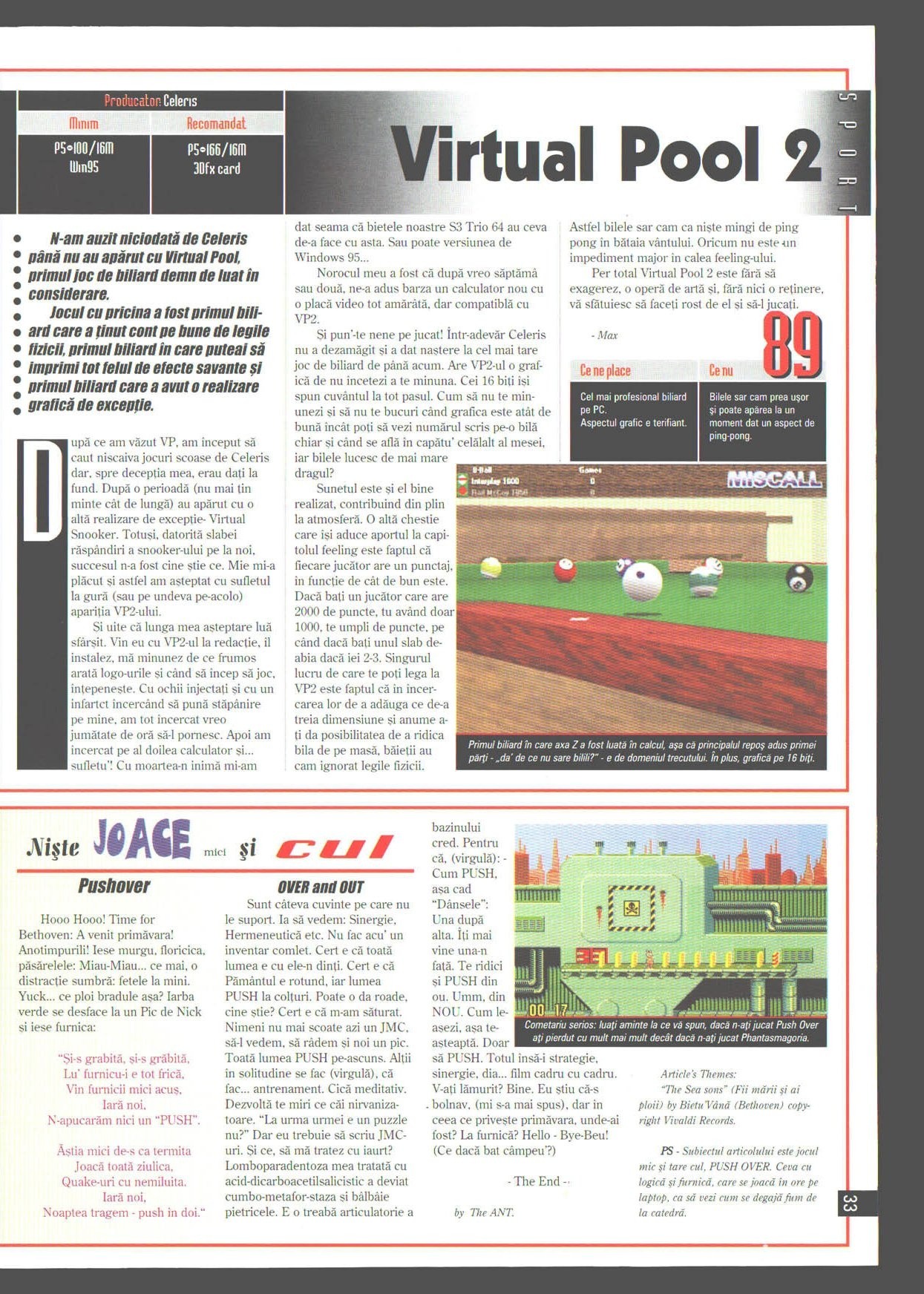 Numărul 10, pagina 35 — Virtual Pool 2