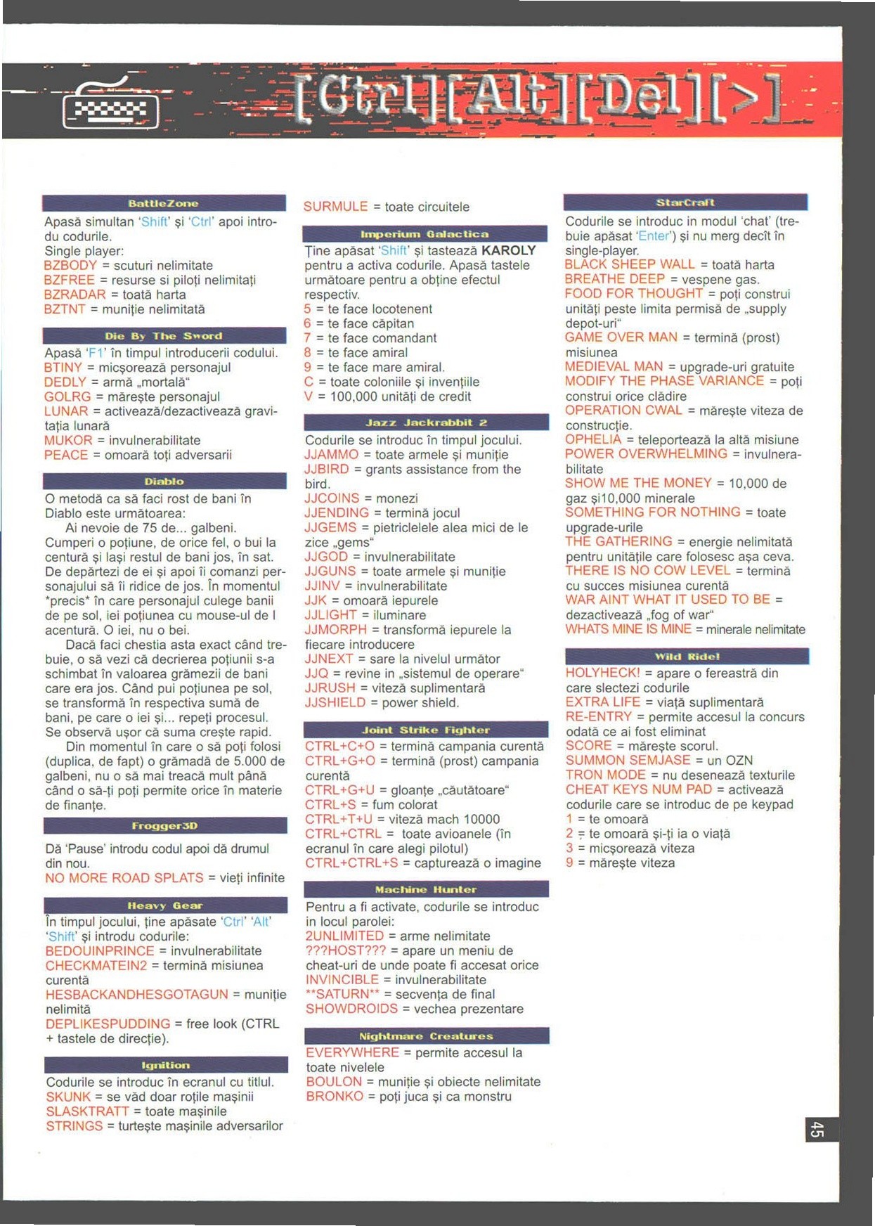 Numărul 10, pagina 47 — [Ctrl][Alt][Del][>]