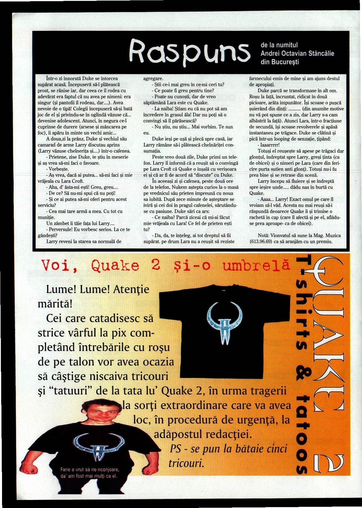 Numărul 10, pagina 48 — Raspuns