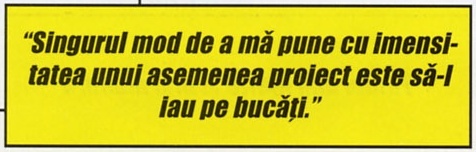Caseta galbenă de citat din colțul din stânga sus