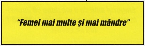 Caseta galbenă de citat din colțul din dreapta sus