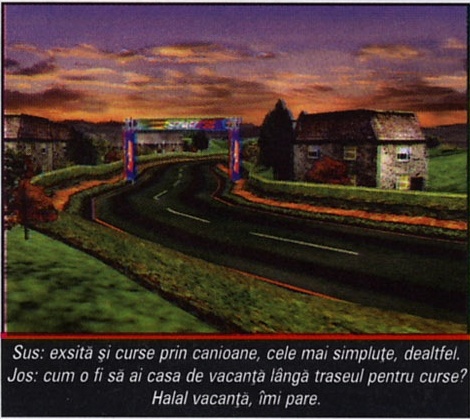 Jos: cum o fi să ai casa de vacanță lângă traseul pentru curse? Halal vacanță, îmi pare.