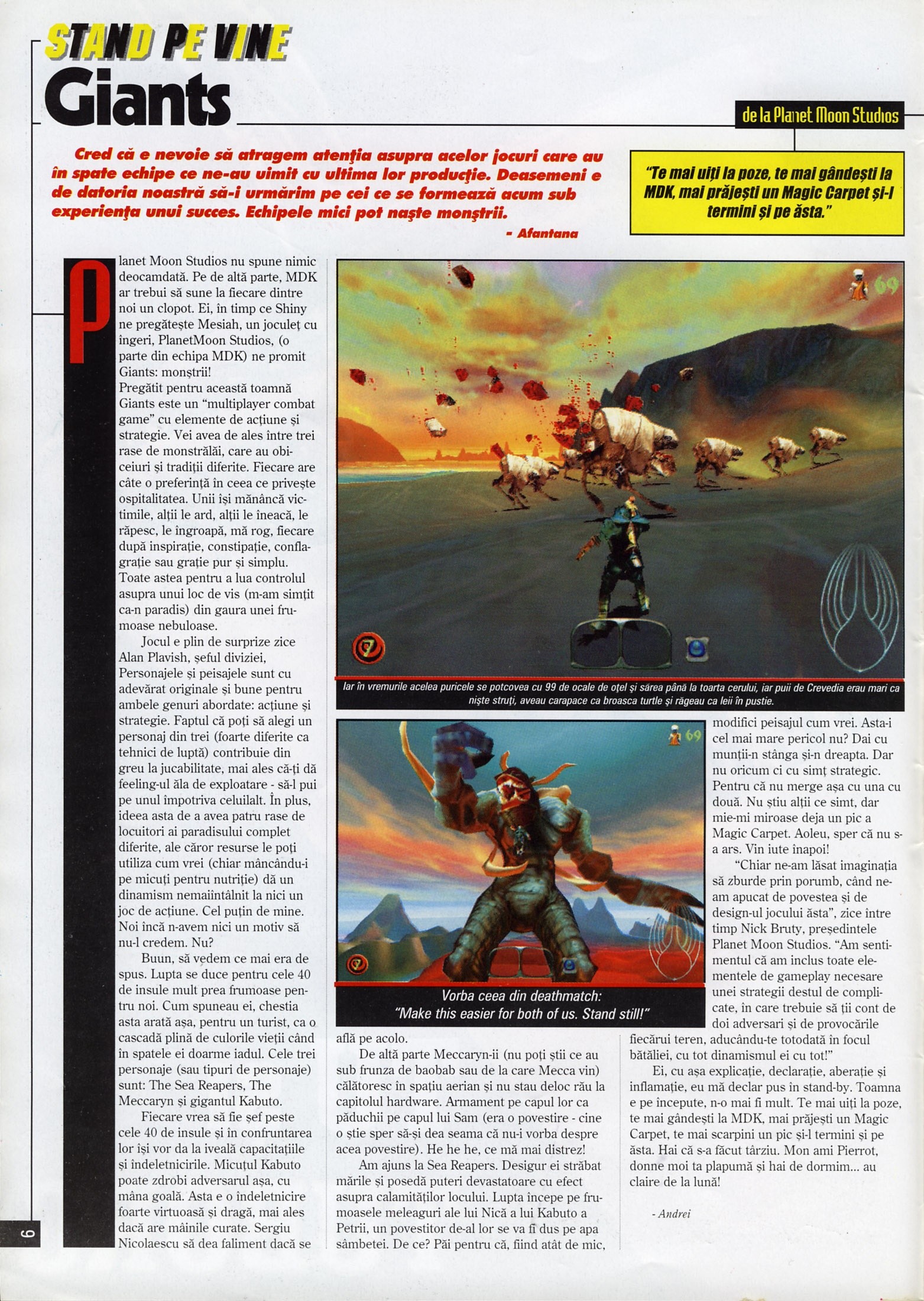 Numărul 11, pagina 8 — Giants