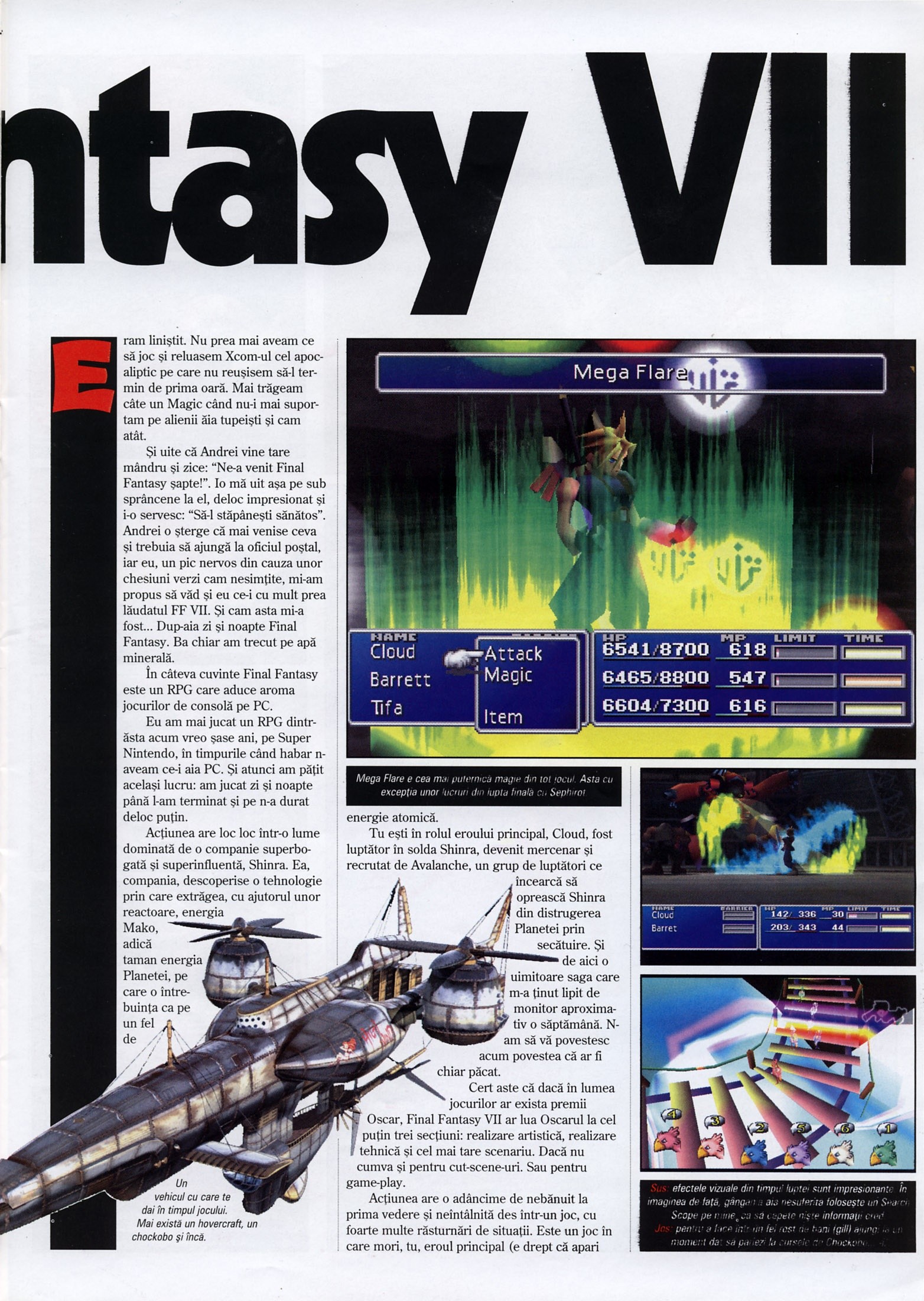 Numărul 11, pagina 15 — Final Fantasy VII