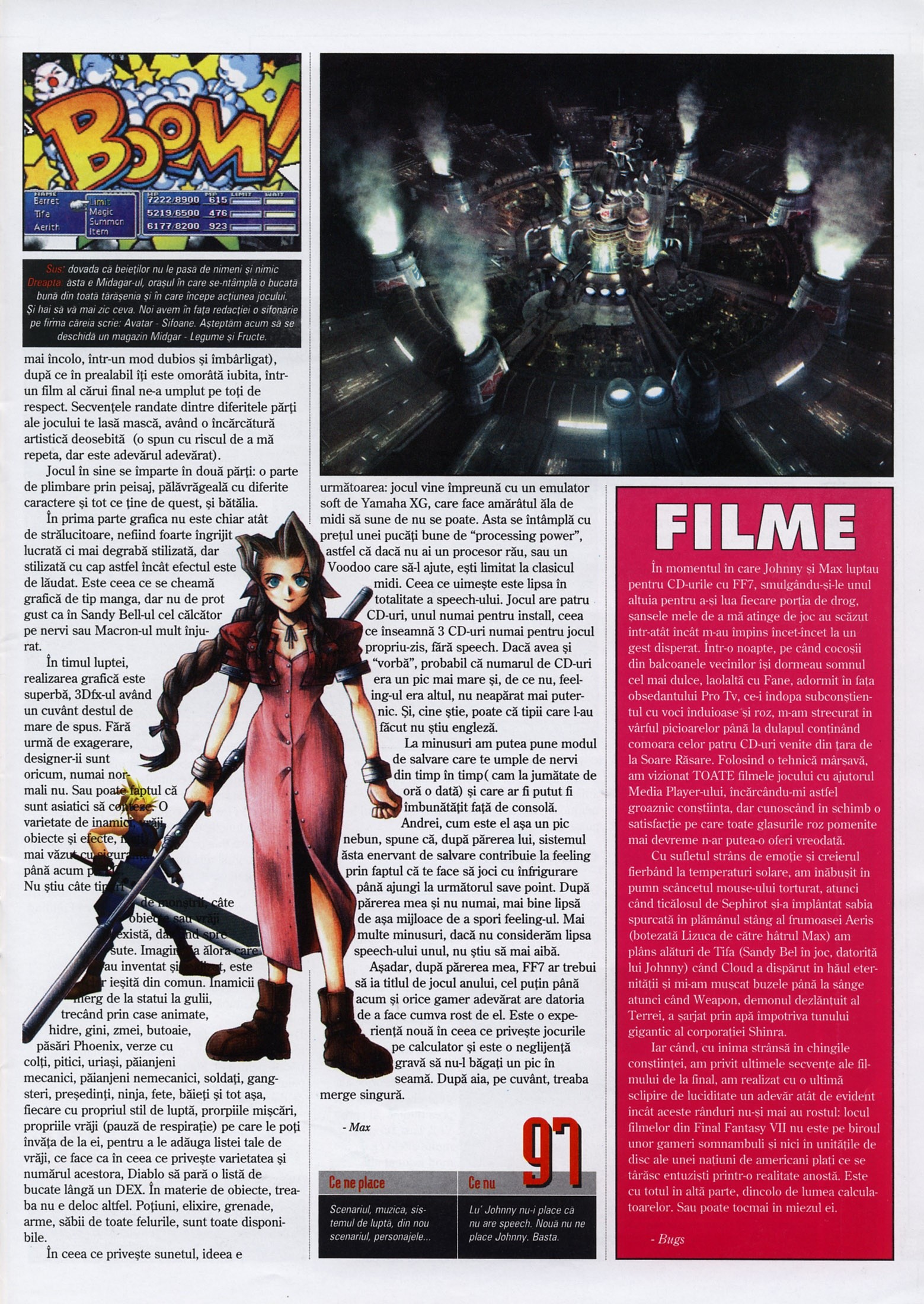 Numărul 11, pagina 17 — Final Fantasy VII