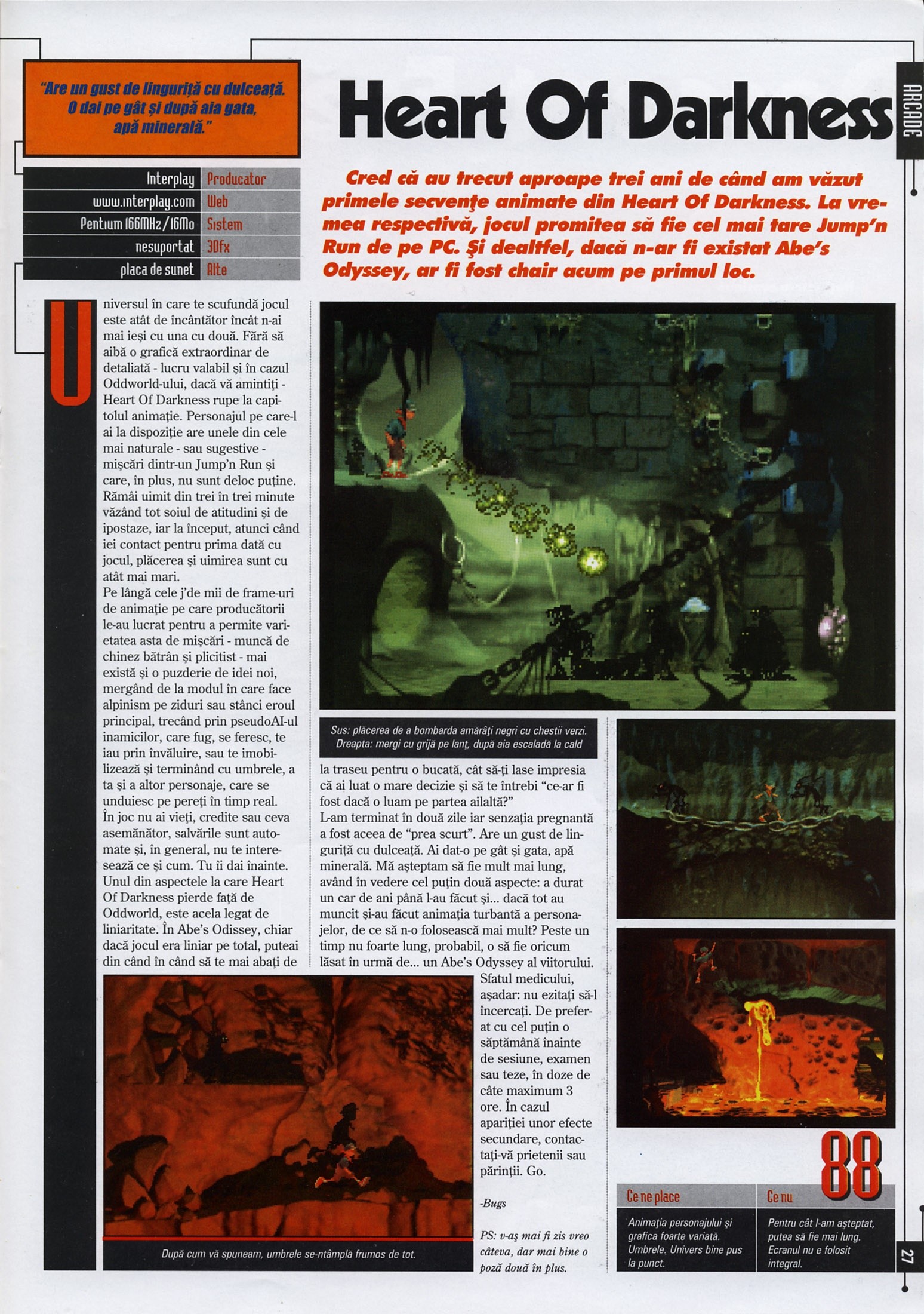 Numărul 11, pagina 29 — Heart Of Darkness