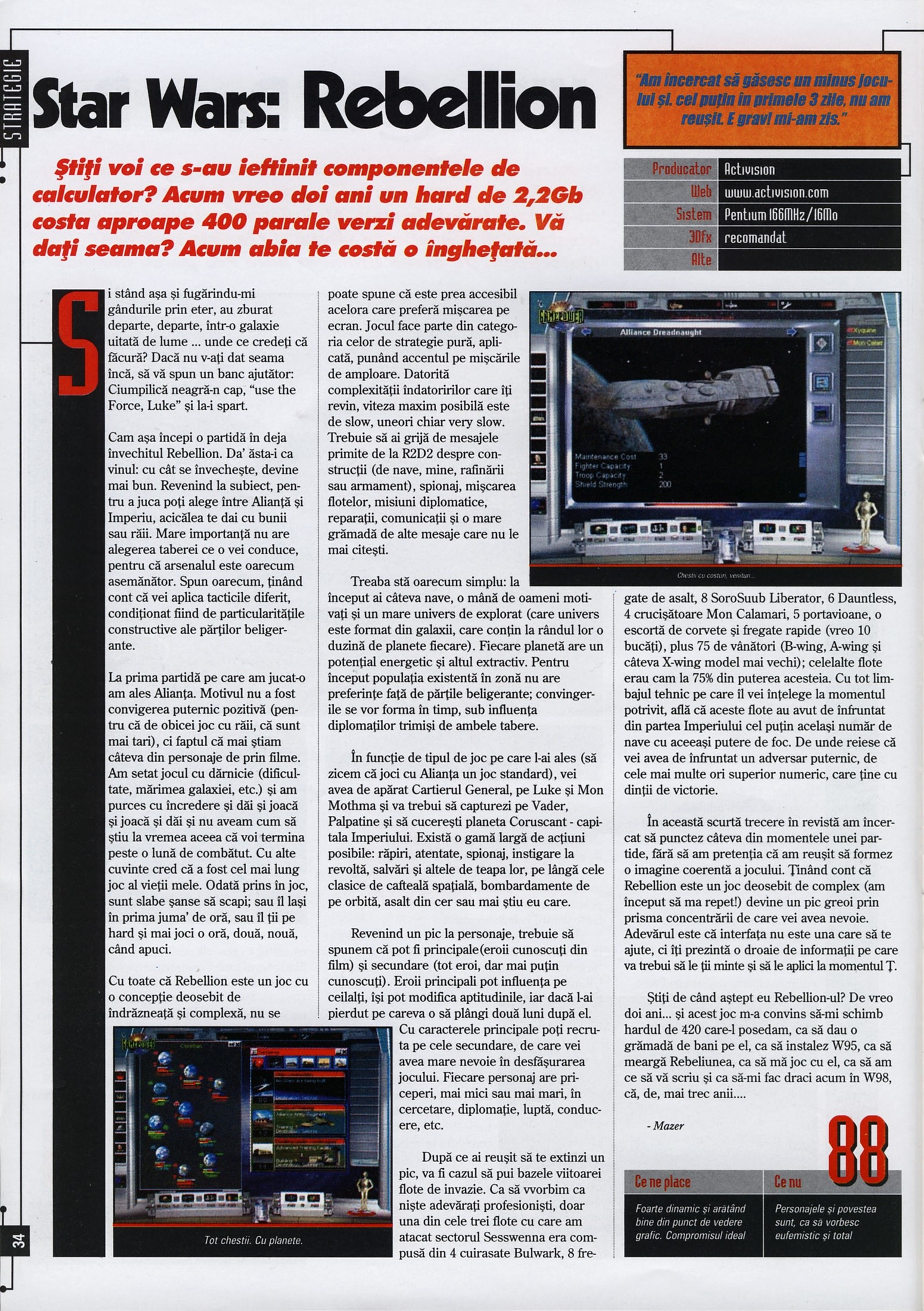 Numărul 11, pagina 36 — Star Wars: Rebellion