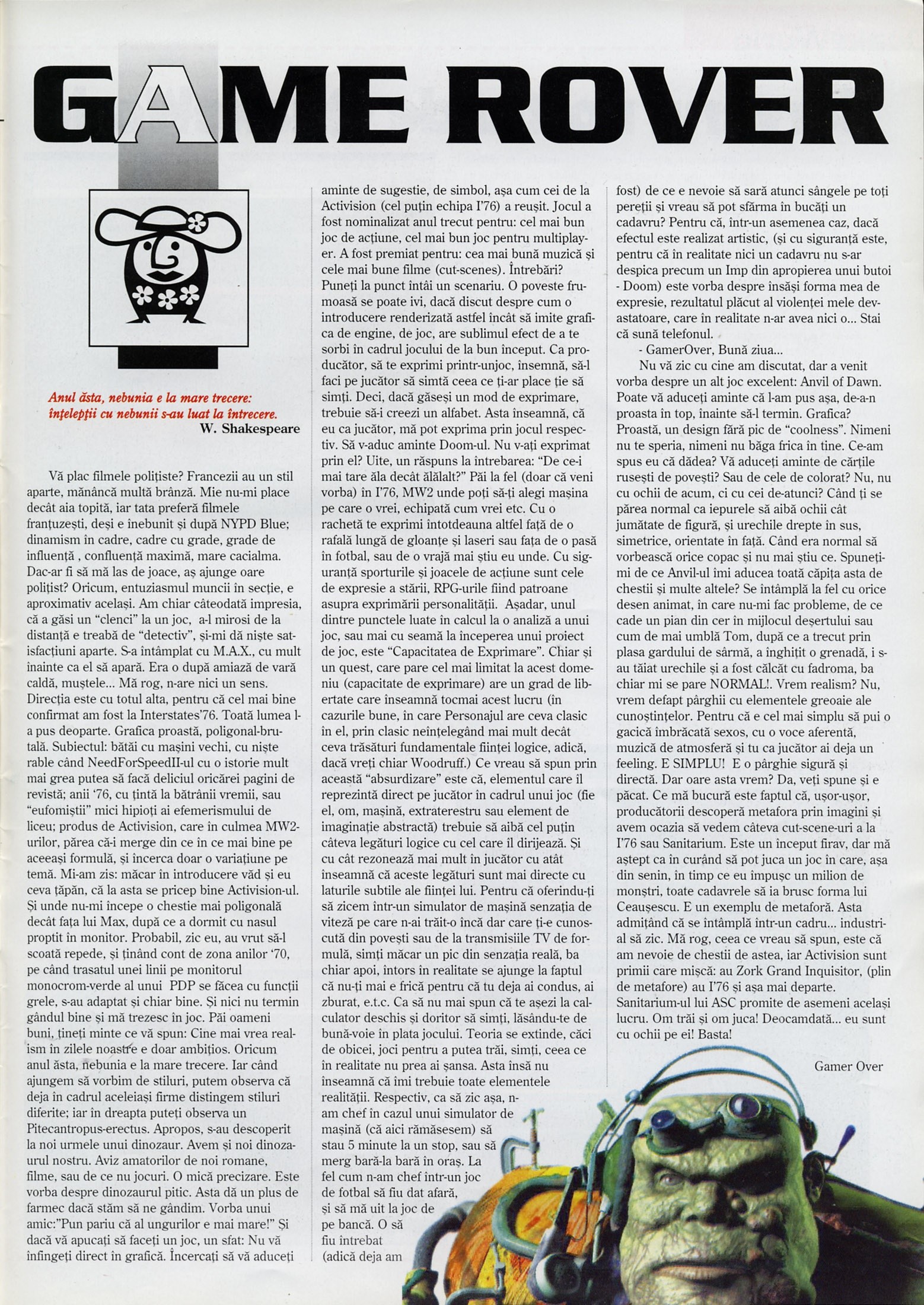 Numărul 11, pagina 45 — Game Rover