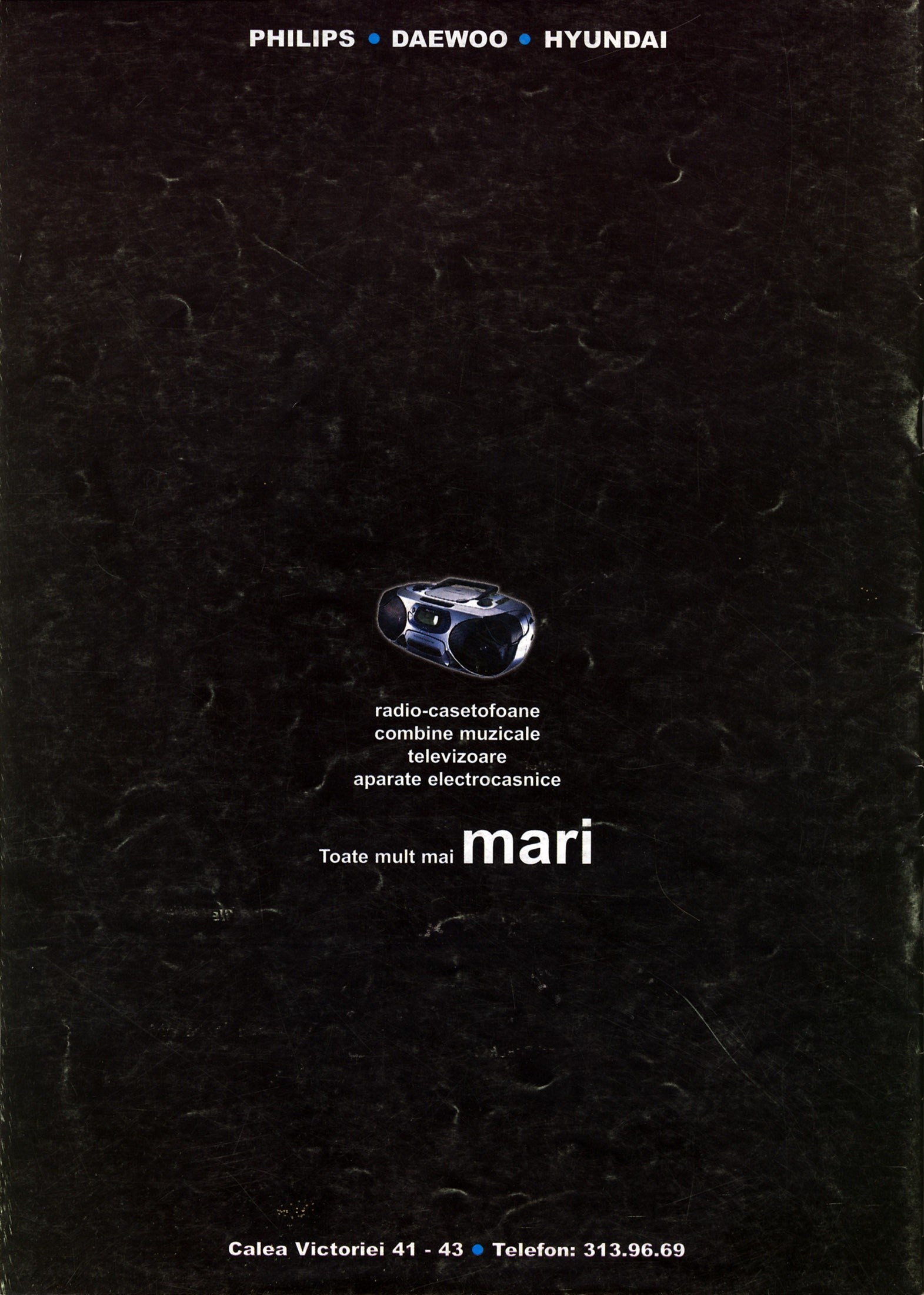 Numărul 11, pagina 52 — Coperta 4: Philips · Daewoo · Hyundai