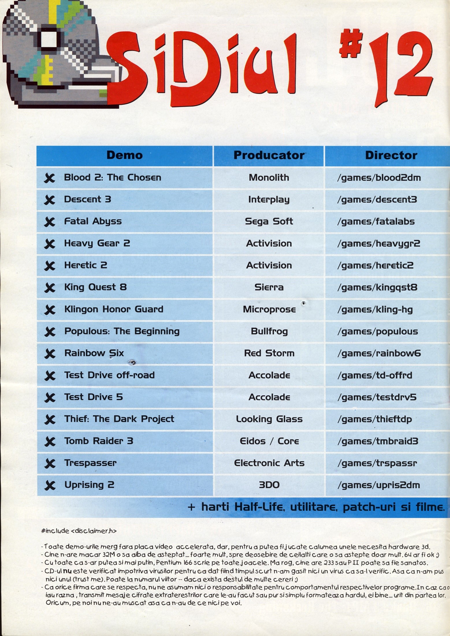 Numărul 12, pagina 6 — SiDiul #12