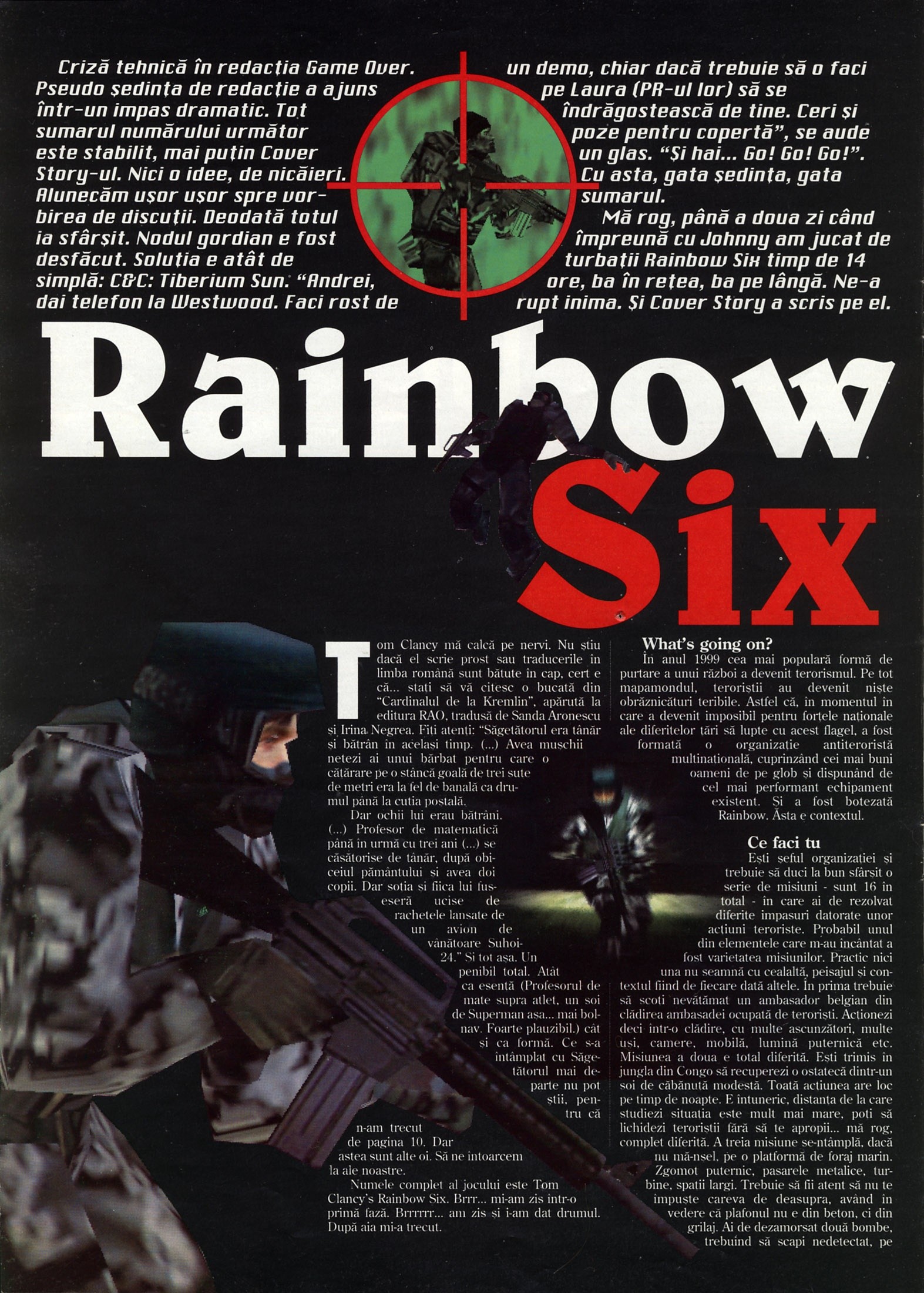 Numărul 12, pagina 24 — Tom Clancy's Rainbow Six
