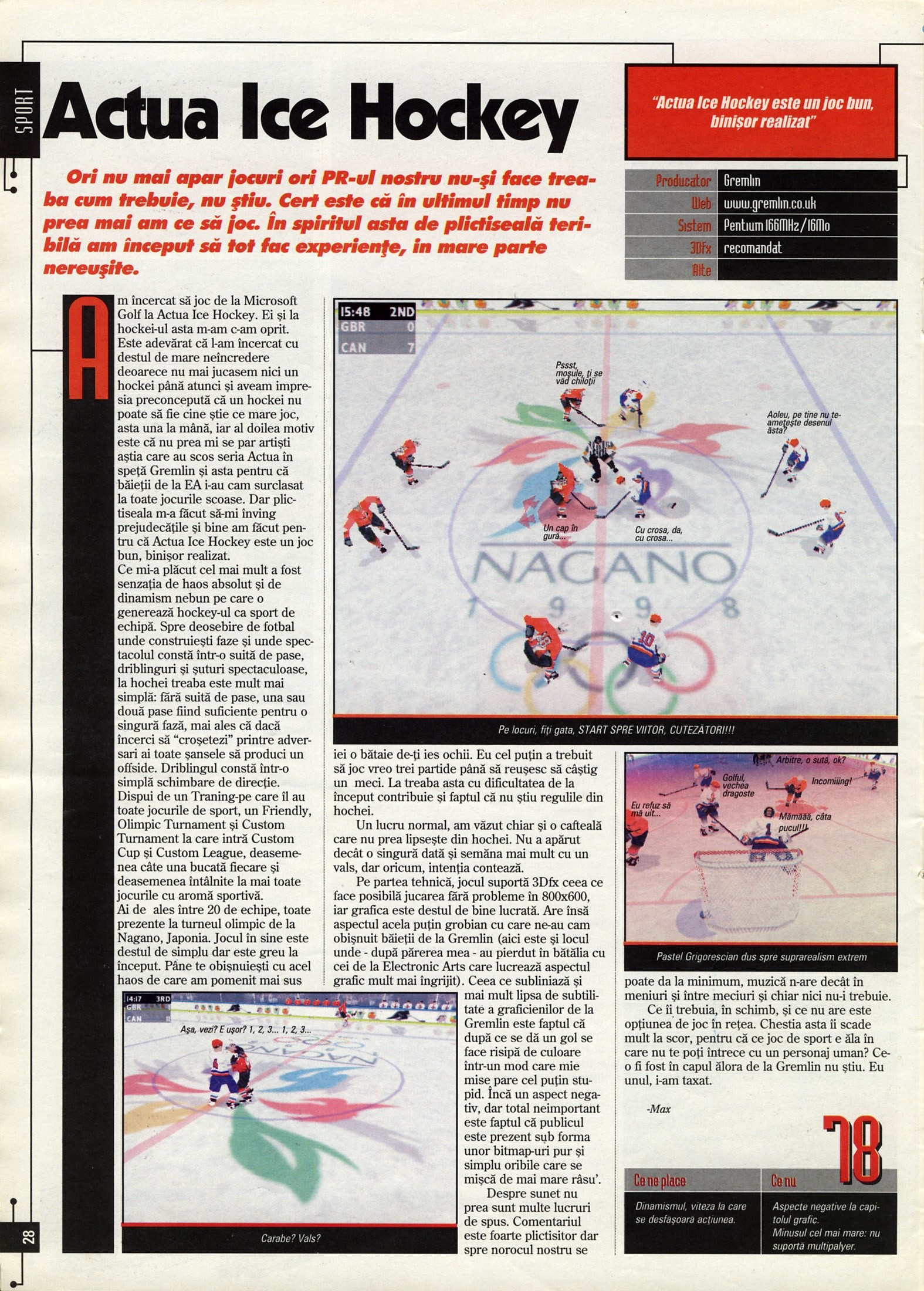 Numărul 12, pagina 30 — Actua Ice Hockey