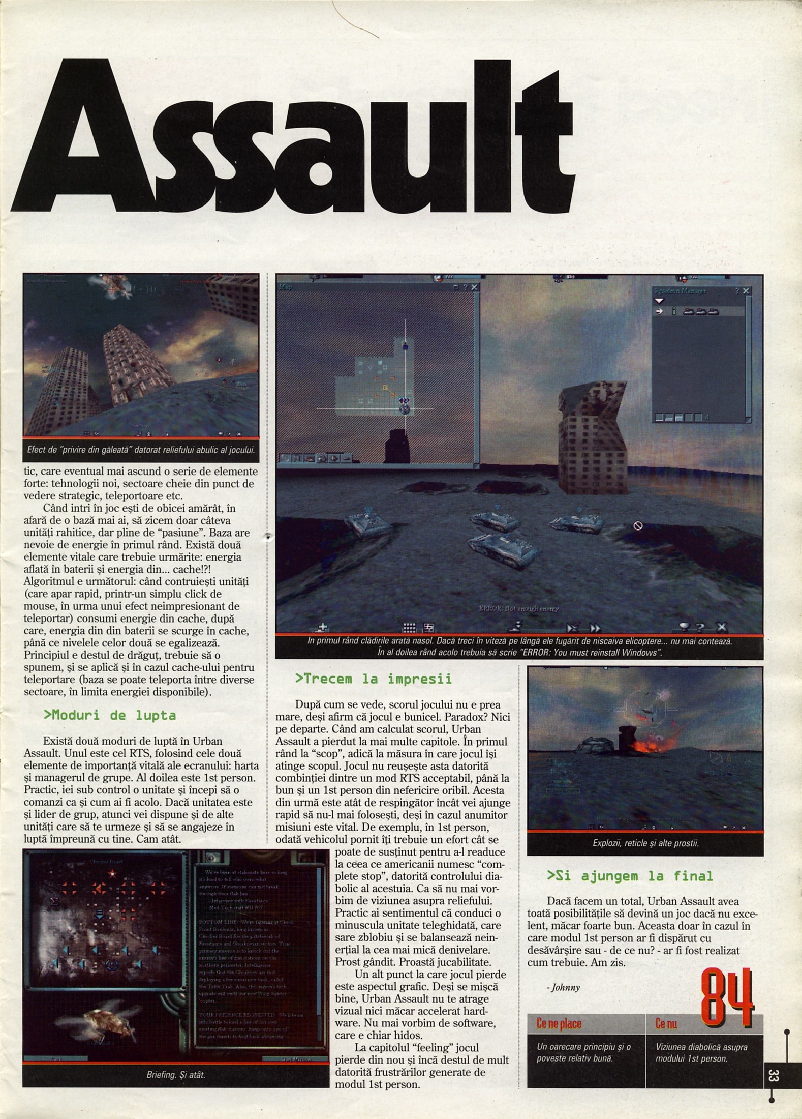 Numărul 12, pagina 35 — Urban Assault