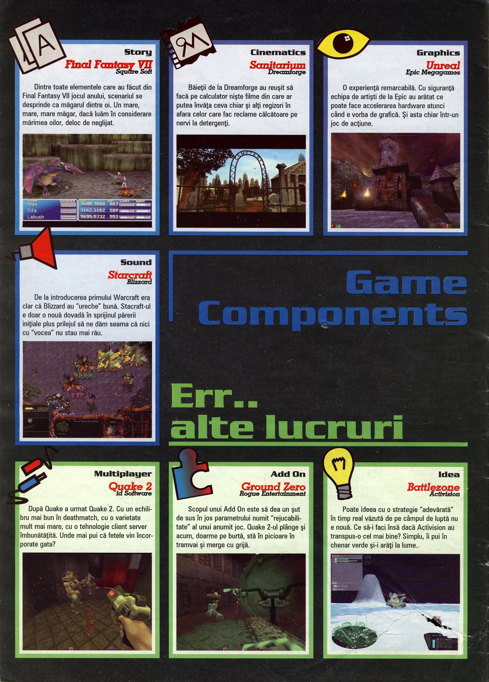 Numărul 12, pagina 44 — ECTS '97... ...ECTS '98 -- Premiile GO