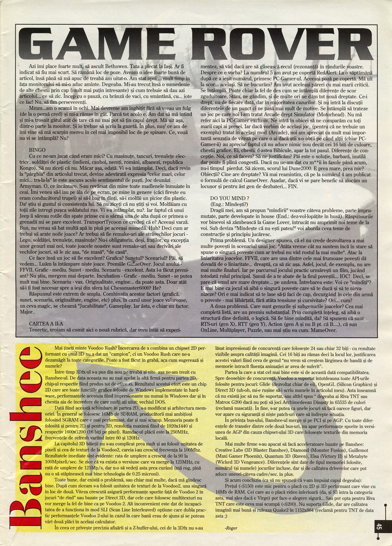 Numărul 12, pagina 47 — Banshee