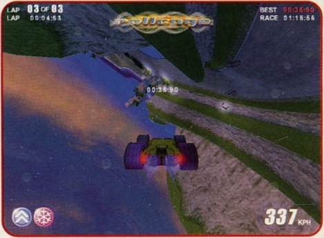 Rollcage - arcade racing pe sus și pe jos