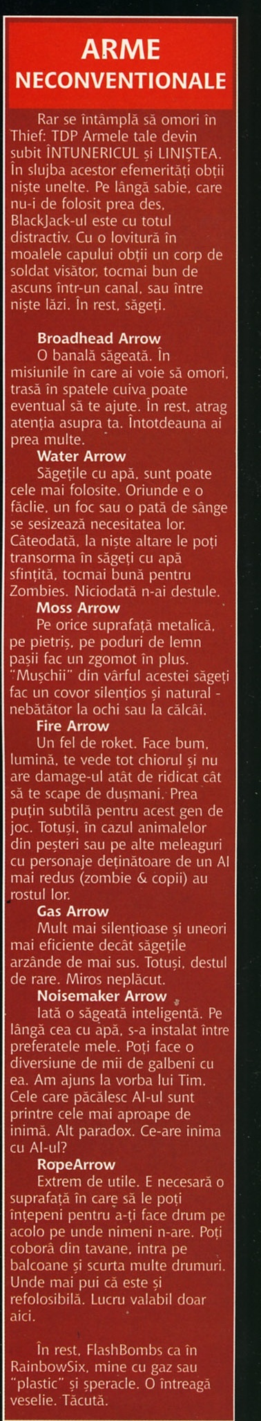 ARME NECONVENȚIONALE