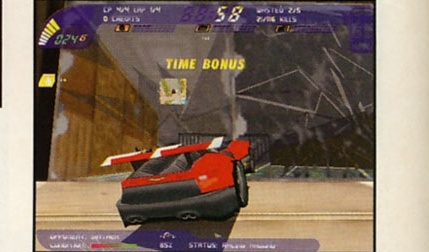 Screenshot: masina rosie sarind — "TIME BONUS"