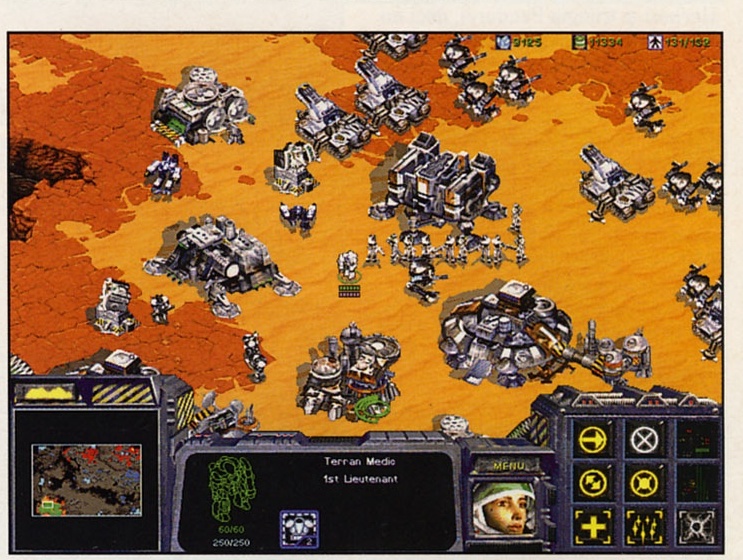 Bază Terran extinsă pe un teren pustiu