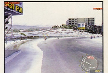 Traseu de iarnă, zăpadă pe circuit
