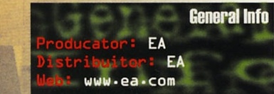 General Info: Producator: EA · Distribuitor: EA · Web: www.ea.com