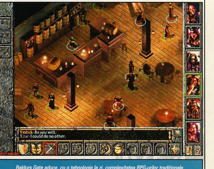 Baldurs Gate aduce, cu o tehnologie la zi, complexitatea RPG-urilor tradiționale