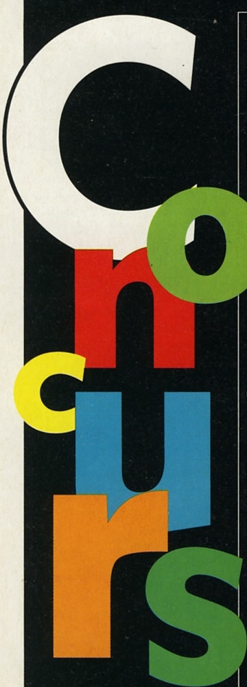 Concurs (wordmark multicolor)