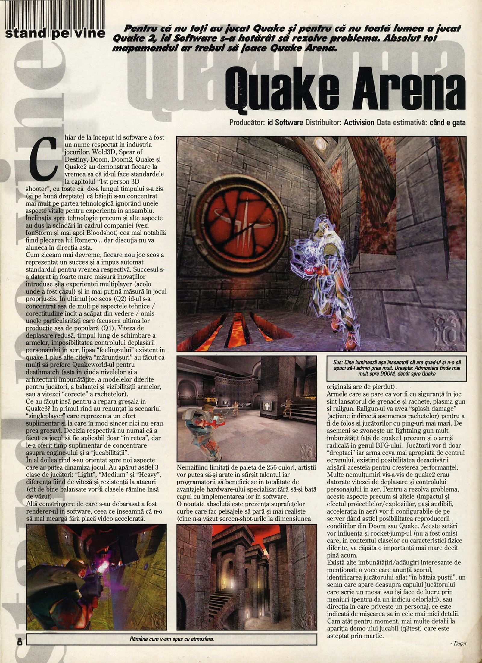 Numărul 13, pagina 10 — Quake Arena