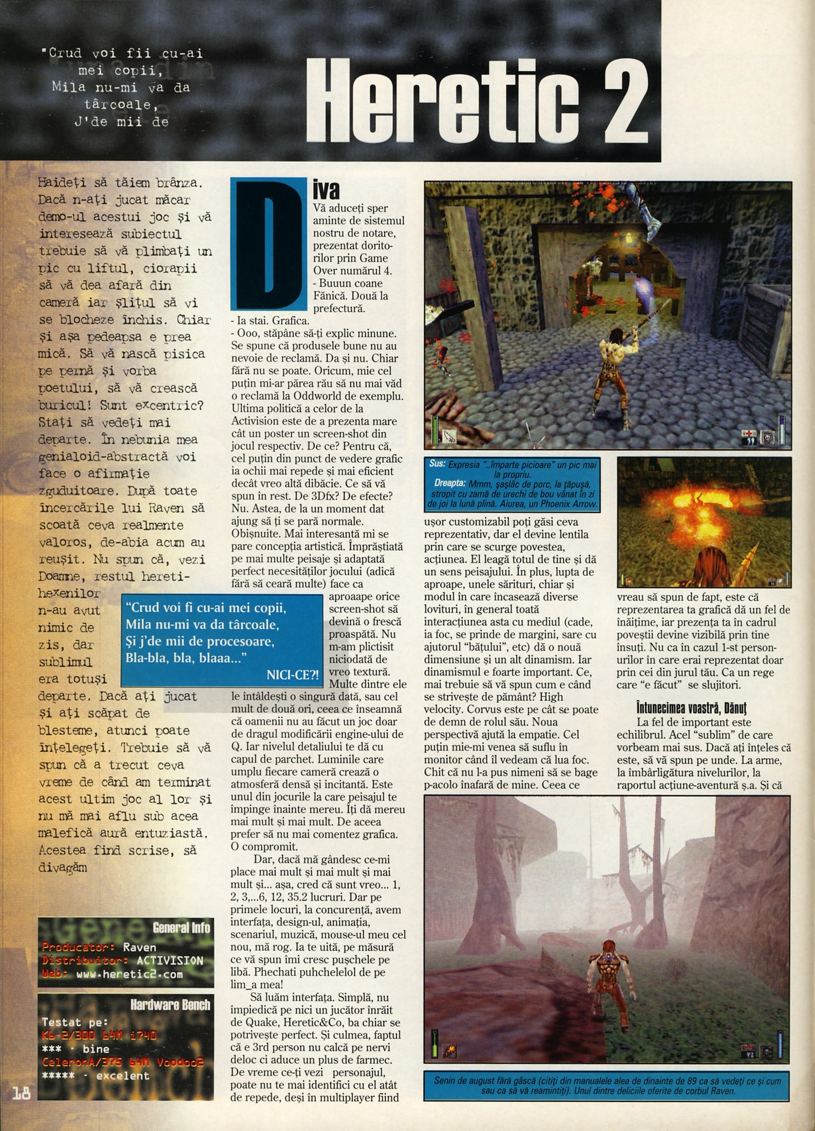 Numărul 13, pagina 20 — Heretic 2