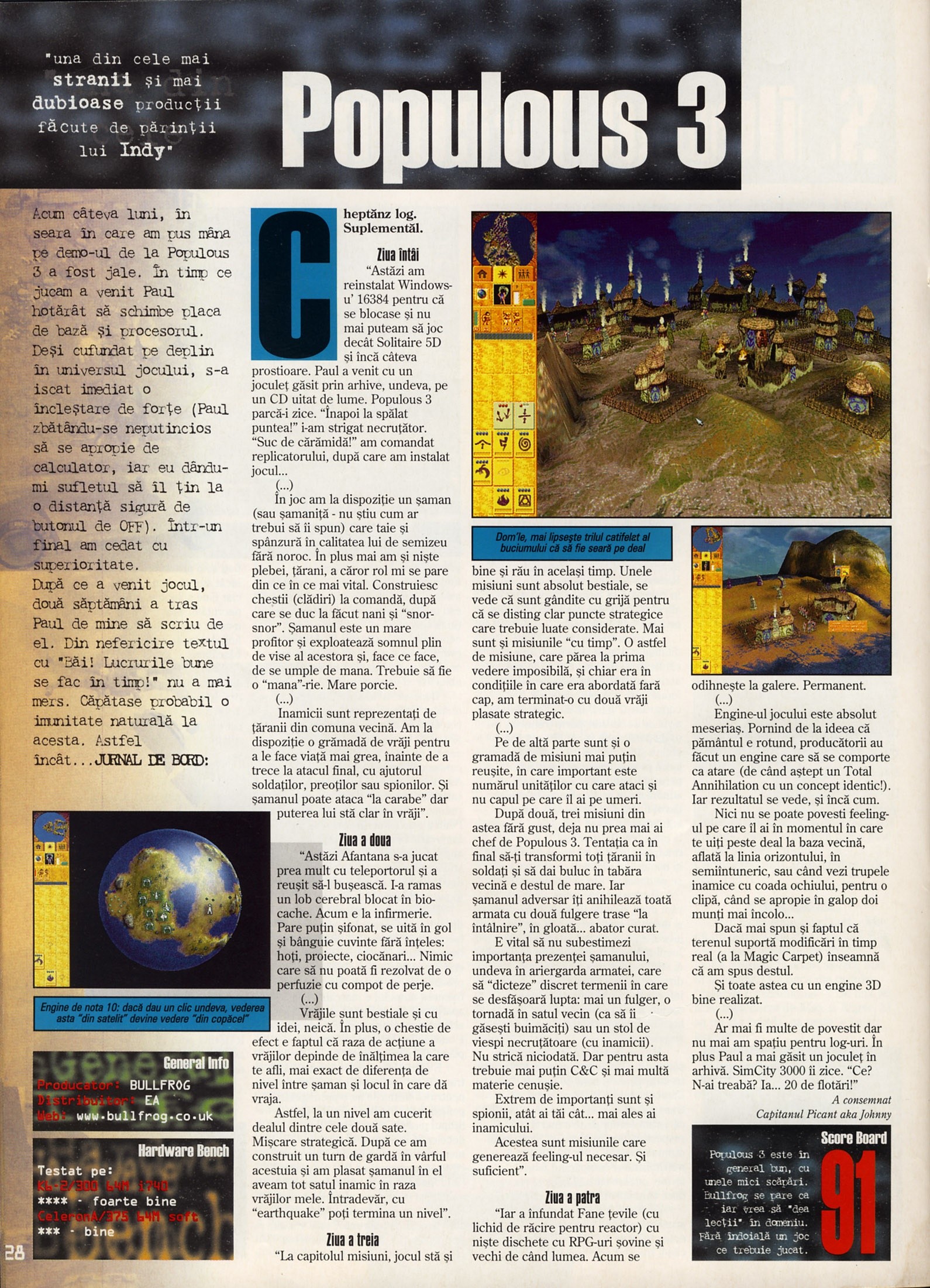 Numărul 13, pagina 30 — Populous 3