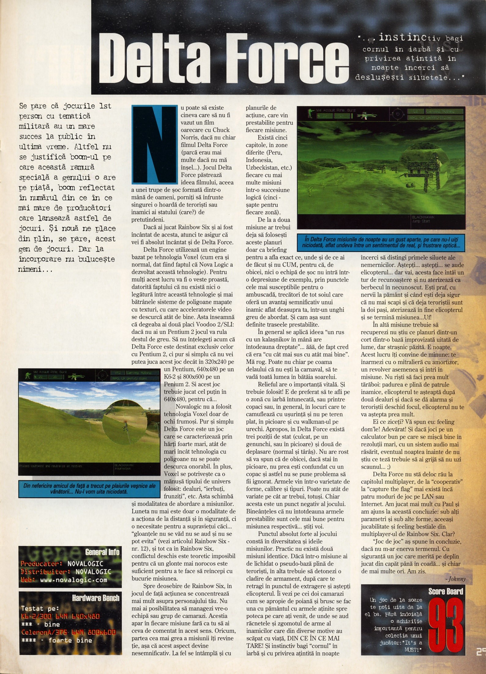 Numărul 13, pagina 31 — Delta Force