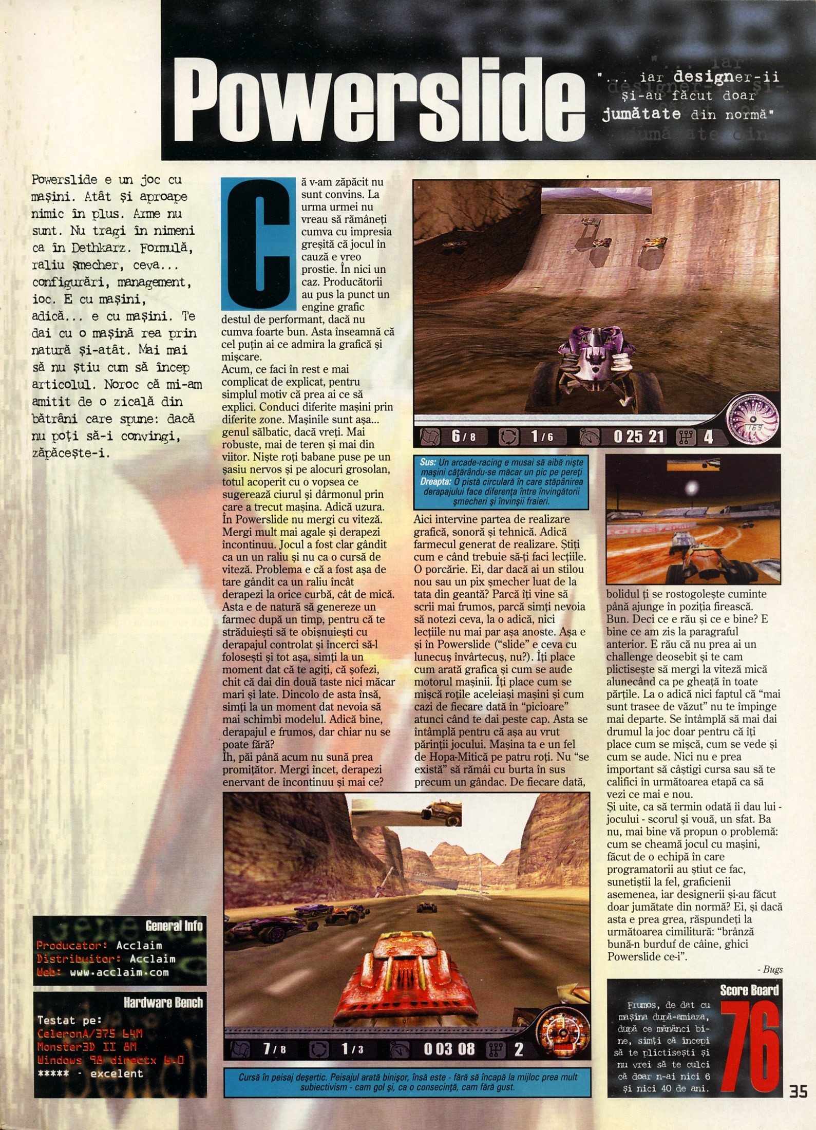 Numărul 13, pagina 37 — Powerslide