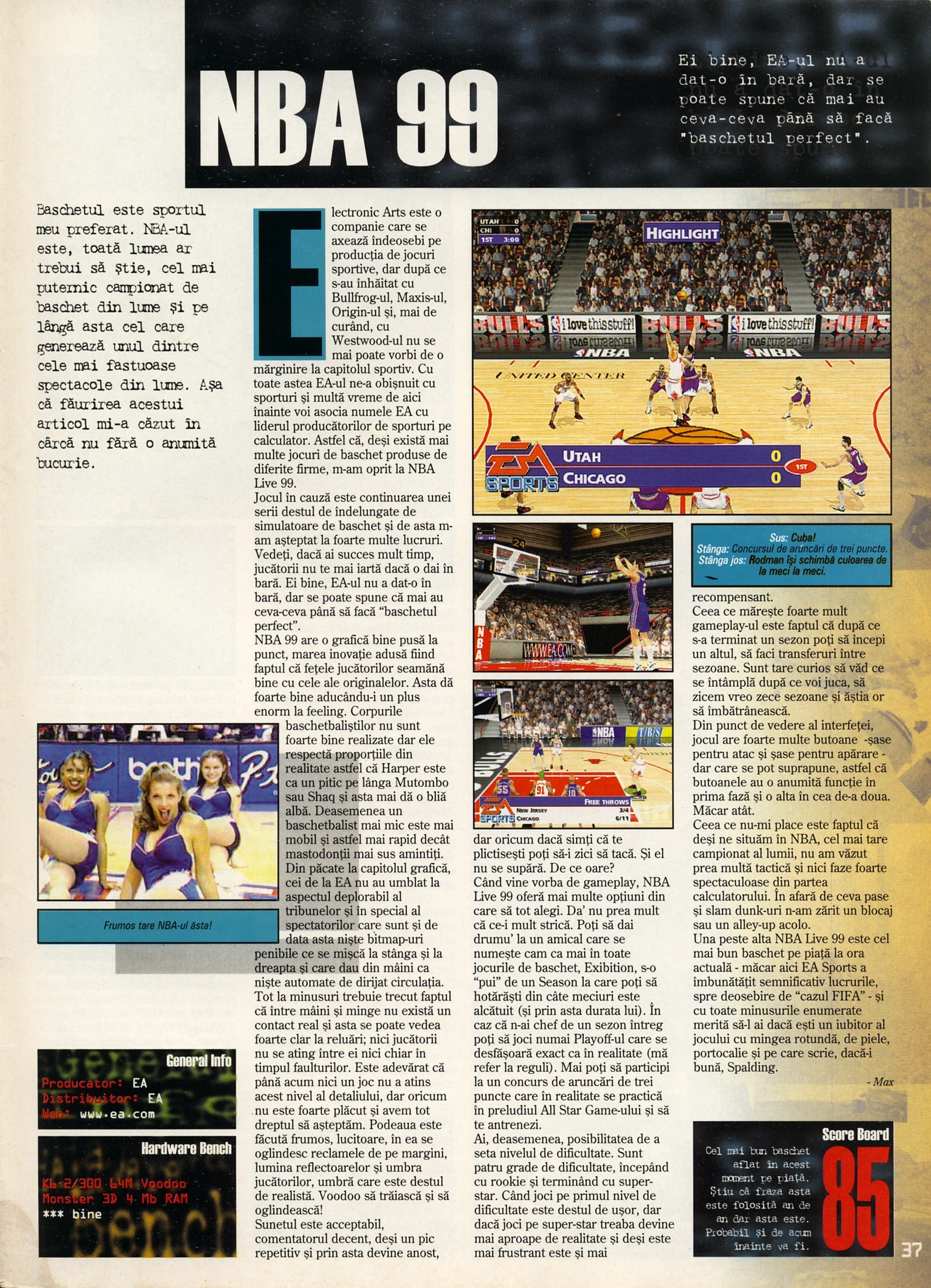 Numărul 13, pagina 39 — NBA 99