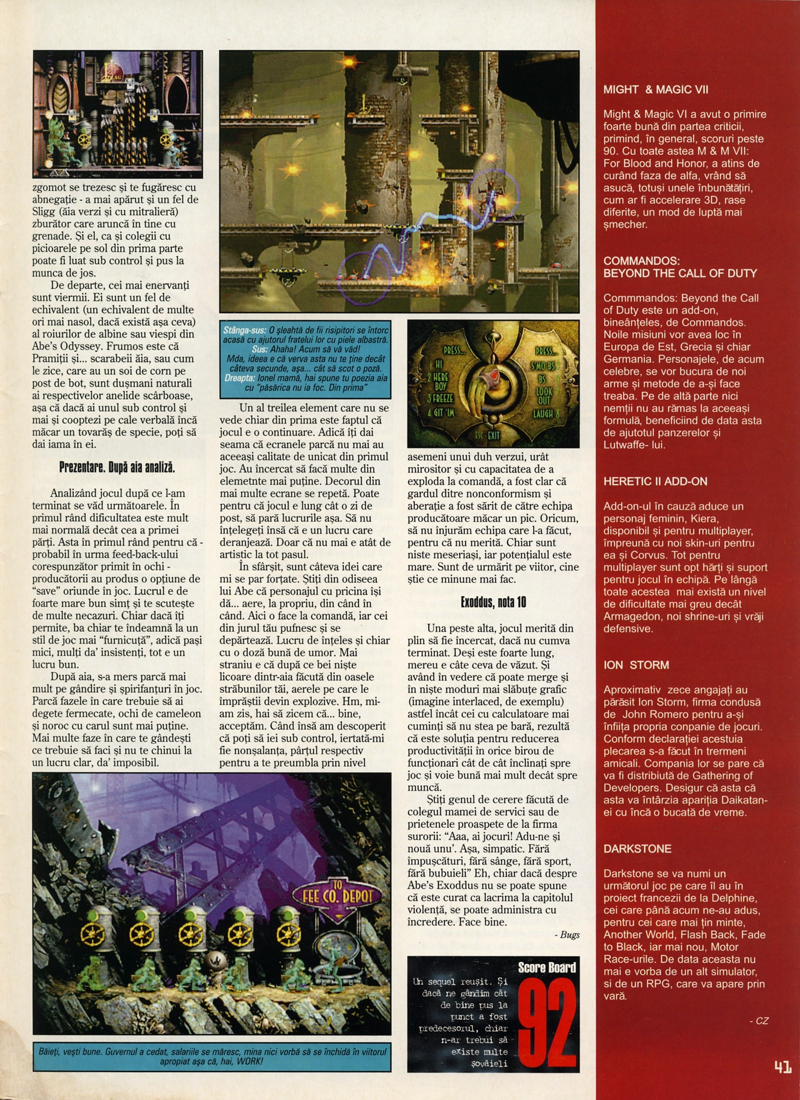 Numărul 13, pagina 43 — Abe's Exoddus