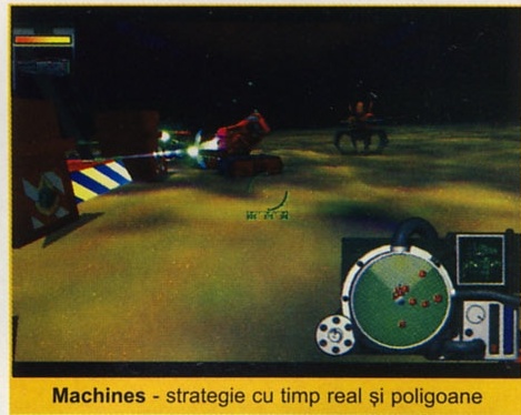 Machines - strategie cu timp real și poligoane