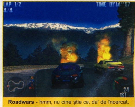 Roadwars - hmm, nu cine știe ce, da' de încercat.