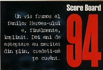 Score Board: 94