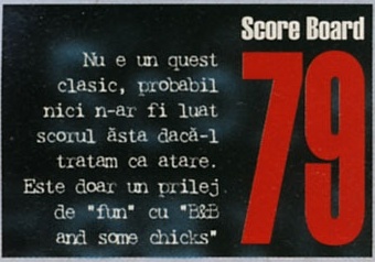 Score Board: 79