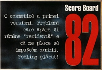 Score Board: 82