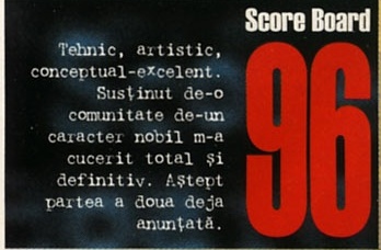 Score Board: 96
