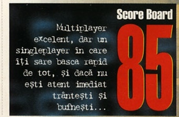 Score Board: 85