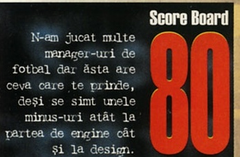 Score Board: 80