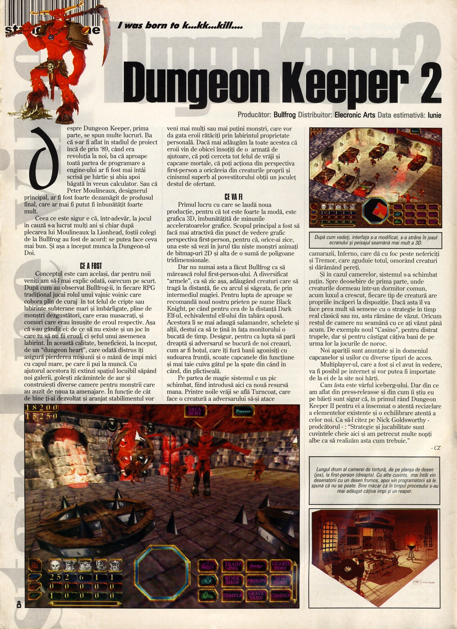 Numărul 14, pagina 10 — Dungeon Keeper 2