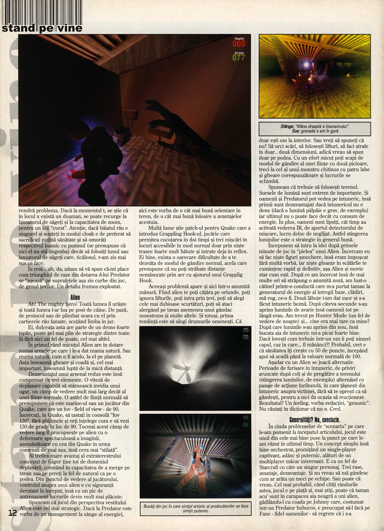 Numărul 14, pagina 14 — Aliens vs. Predator
