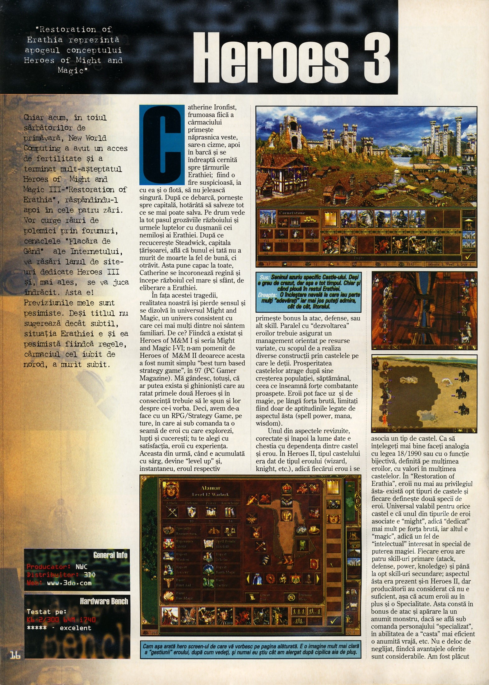 Numărul 14, pagina 18 — Heroes of Might and Magic 3: The Restoration of Erathia