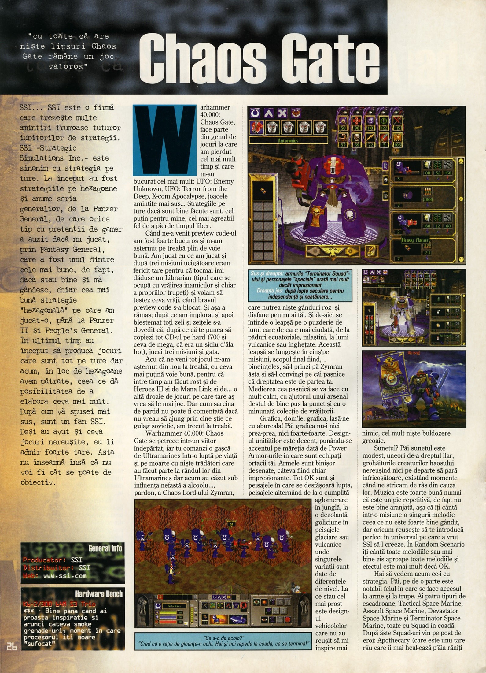 Numărul 14, pagina 28 — Warhammer 40,000: Chaos Gate