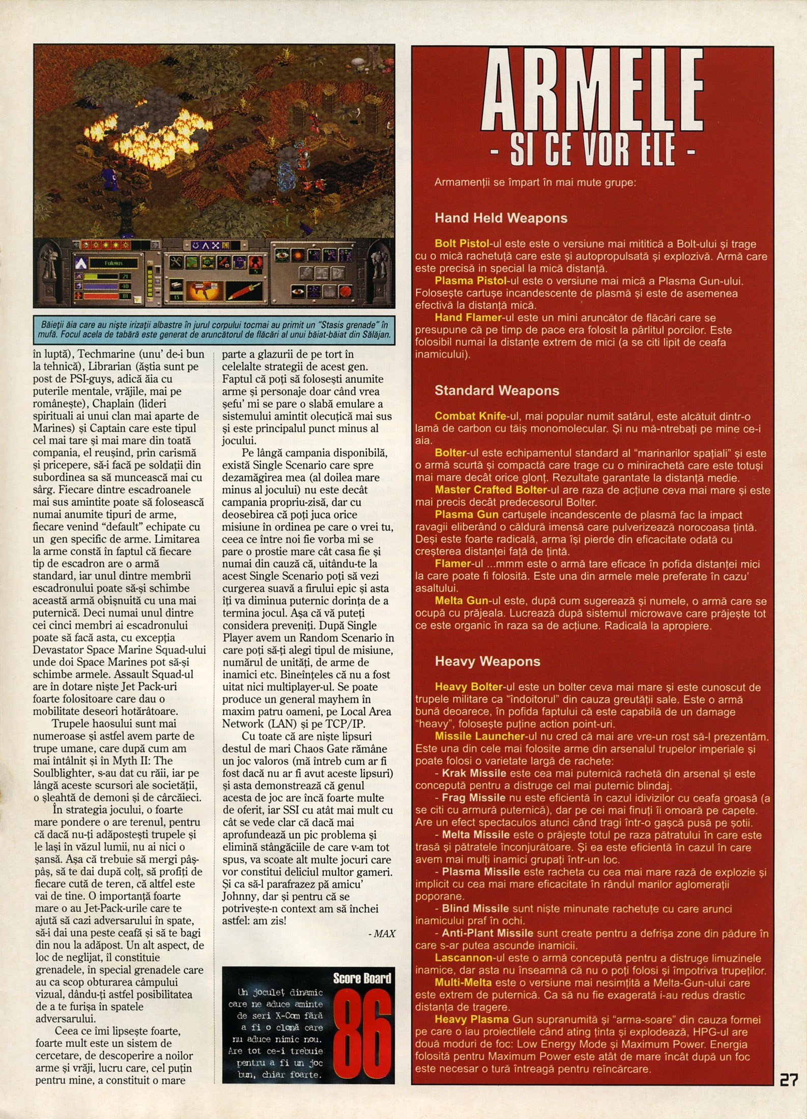 Numărul 14, pagina 29 — Warhammer 40,000: Chaos Gate