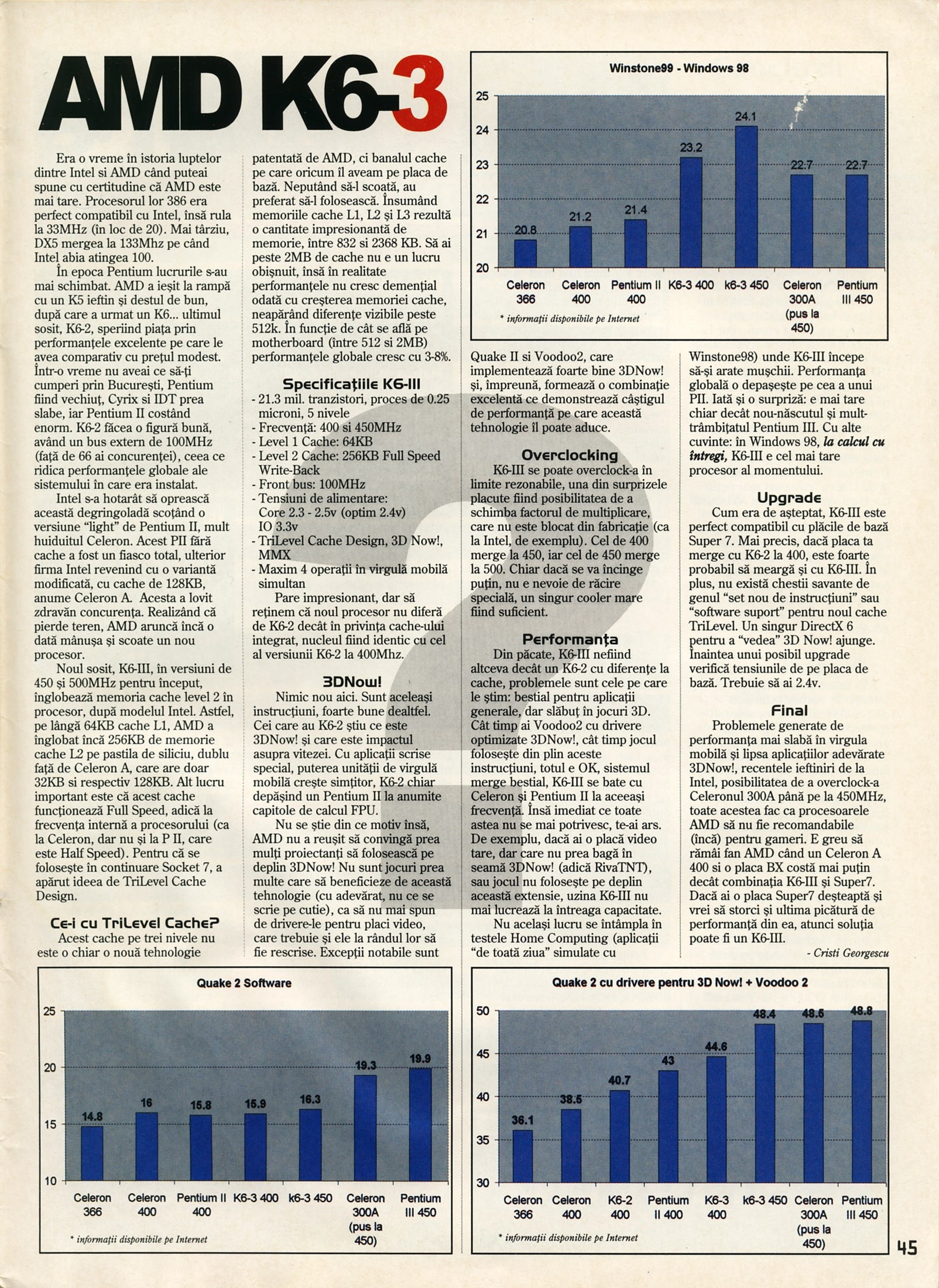 Numărul 14, pagina 47 — AMD K6-3
